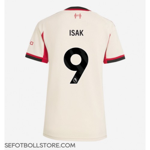 Liverpool Alexander Isak #9 Replika Bortatröja Dam 2025-26 Kortärmad Liverpool Alexander Isak #9 Replika Bortatröja Dam 2025-26 Kortärmad